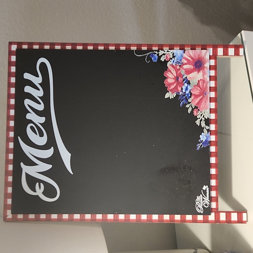 Pioneer Woman Menu Sign
